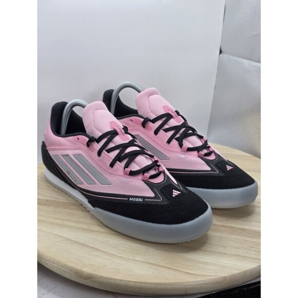 Adidas Messi F50 Freestyle Women's 9 Inter Miami CF IH8360 Pink Black White NEW - Picture 5 of 9